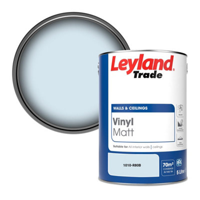 Leyland Trade Vinyl Matt Walls & Ceilings Emulsion Paint (1010-R80B) 5L