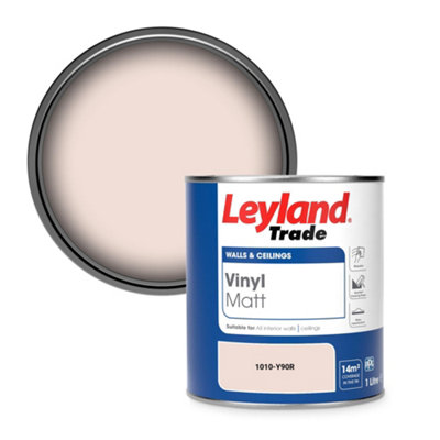 Leyland Trade Vinyl Matt Walls & Ceilings Emulsion Paint (1010-Y90R) 1L
