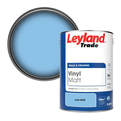 Leyland Trade Vinyl Matt Walls & Ceilings Emulsion Paint (1040-R90B) 5L