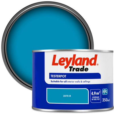 Leyland Trade Vinyl Matt Walls & Ceilings Emulsion Paint (2070-B) 350ml Tester