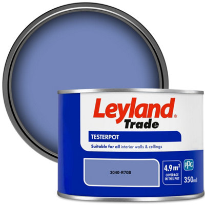Leyland Trade Vinyl Matt Walls & Ceilings Emulsion Paint (3040-R70B) 350ml Tester
