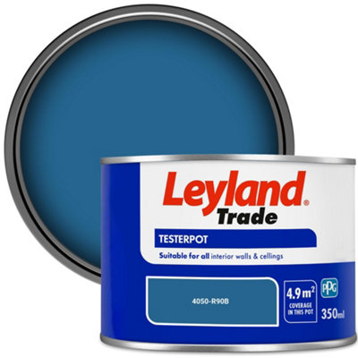 Leyland Trade Vinyl Matt Walls & Ceilings Emulsion Paint (4050-R90B) 350ml Tester
