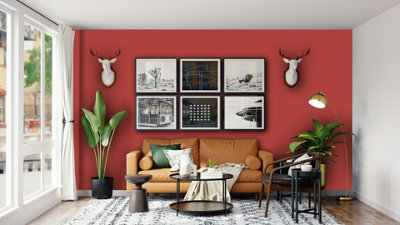 Leyland Trade Vinyl Matt Walls & Ceilings Emulsion Paint Burnt Red