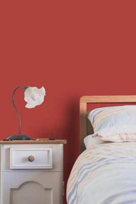 Leyland Trade Vinyl Matt Walls & Ceilings Emulsion Paint Burnt Red