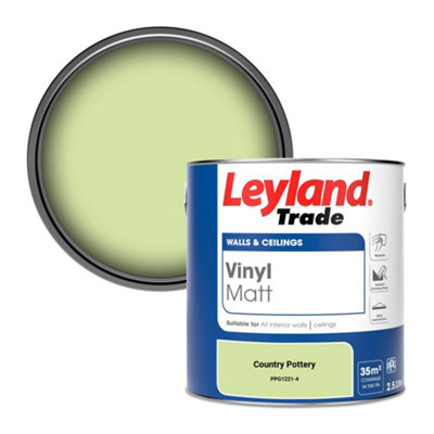 Leyland Trade Vinyl Matt Walls & Ceilings Emulsion Paint Country Pottery (PPG1221-4) 2.5L