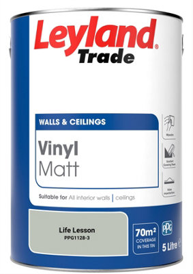 Leyland Trade Vinyl Matt Walls & Ceilings Emulsion Paint Life Lesson ...