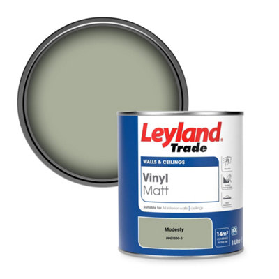 Leyland Trade Vinyl Matt Walls & Ceilings Emulsion Paint Modesty ...