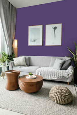 Leyland Trade Vinyl Matt Walls & Ceilings Emulsion Paint Perfectly Purple (PPG1176-7) 5L