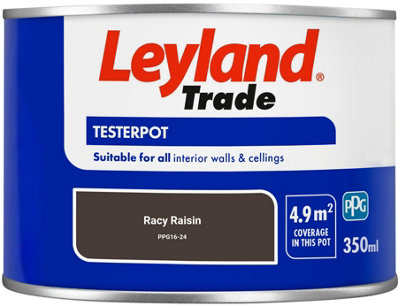 Leyland Trade Vinyl Matt Walls & Ceilings Emulsion Paint Racy Raisin ...