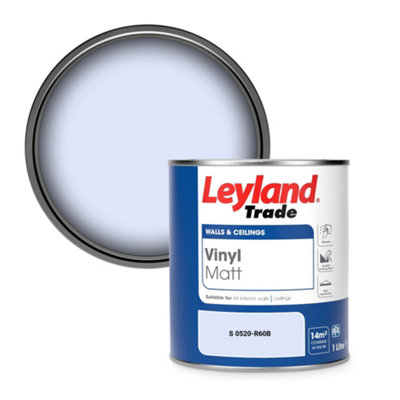 Leyland Trade Vinyl Matt Walls & Ceilings Emulsion Paint (S 0520-R60B) 1L