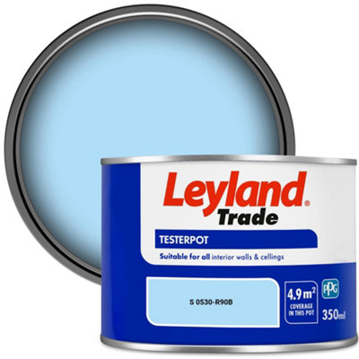 Leyland Trade Vinyl Matt Walls & Ceilings Emulsion Paint (S 0530-R90B) 350ml Tester
