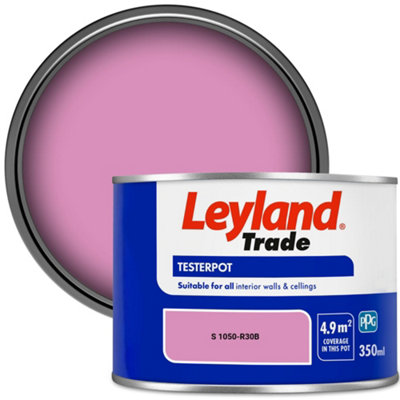 Leyland Trade Vinyl Matt Walls & Ceilings Emulsion Paint (S 1050-R30B ...