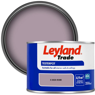 Leyland Trade Vinyl Matt Walls & Ceilings Emulsion Paint (S 3020-R30B) 350ml Tester