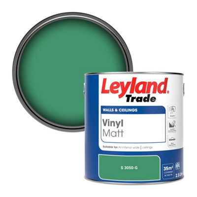 Leyland Trade Vinyl Matt Walls & Ceilings Emulsion Paint (S 3050-G) 2.5L