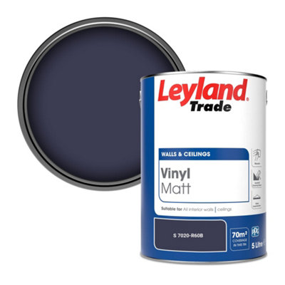 Leyland Trade Vinyl Matt Walls & Ceilings Emulsion Paint (S 7020-R60B) 5L