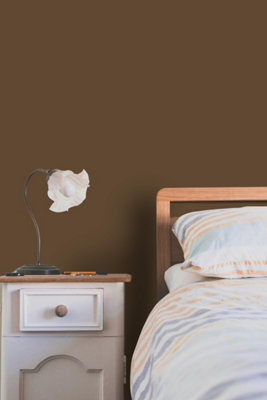 Leyland Trade Vinyl Matt Walls & Ceilings Emulsion Paint Saddle Brown ...