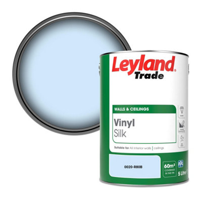 Leyland Trade Vinyl Silk Walls & Ceilings Emulsion Paint (0020-R80B) - 5L
