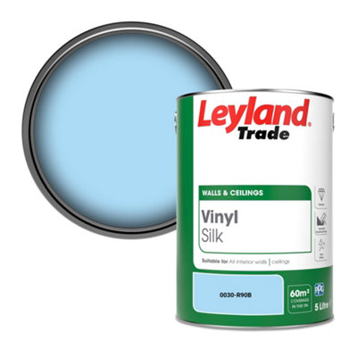 Leyland Trade Vinyl Silk Walls & Ceilings Emulsion Paint (0030-R90B) - 5L