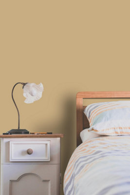 Leyland Trade Vinyl Silk Walls & Ceilings Emulsion Paint Craftsman Gold (PPG12-14) - 5L