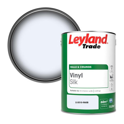 Leyland Trade Vinyl Silk Walls & Ceilings Emulsion Paint (S 0510-R60B) - 5L