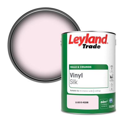 Leyland Trade Vinyl Silk Walls & Ceilings Emulsion Paint (S 0515-R20B) - 5L
