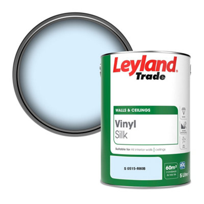Leyland Trade Vinyl Silk Walls & Ceilings Emulsion Paint (S 0515-R80B) - 5L