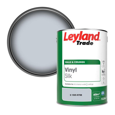 Leyland Trade Vinyl Silk Walls & Ceilings Emulsion Paint (S 1505-R70B) - 5L