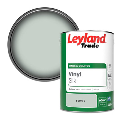 Leyland Trade Vinyl Silk Walls & Ceilings Emulsion Paint (S 2005-G) - 5L