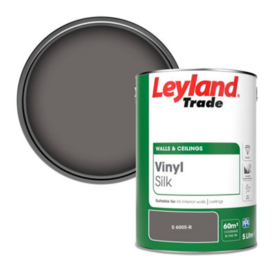 Leyland Trade Vinyl Silk Walls & Ceilings Emulsion Paint (S 6005-R) - 5L
