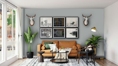 Leyland Trade Vinyl Silk Walls & Ceilings Emulsion Paint Signal Grey (RAL 7004) - 5L