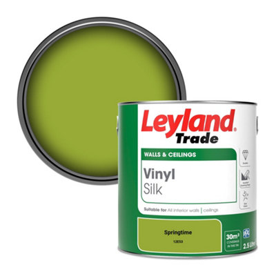 Leyland Trade Vinyl Silk Walls & Ceilings Emulsion Paint Springtime ...