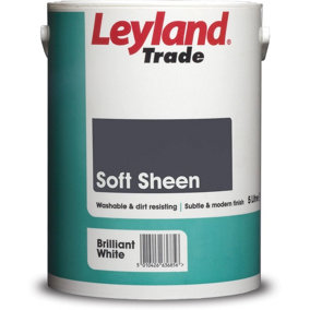 Leyland Trade Vinyl Soft Sheen Brilliant White 2.5L