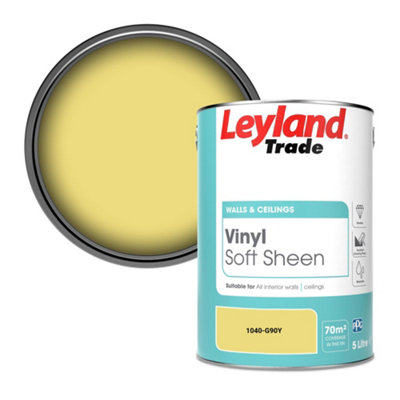 Leyland Trade Vinyl Soft Sheen Walls & Ceilings Emulsion Paint (1040-G90Y) - 5L