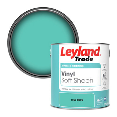 Leyland Trade Vinyl Soft Sheen Walls & Ceilings Emulsion Paint (1050-B60G) - 2.5L