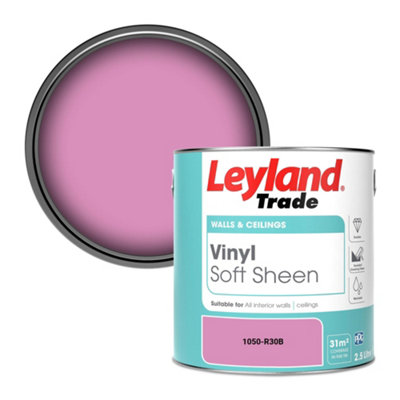 Leyland Trade Vinyl Soft Sheen Walls & Ceilings Emulsion Paint (1050-R30B) - 2.5L