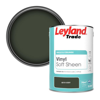 Leyland Trade Vinyl Soft Sheen Walls & Ceilings Emulsion Paint (8010-G50Y) - 5L