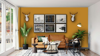 Leyland Trade Vinyl Soft Sheen Walls & Ceilings Emulsion Paint Mecca Gold (PPG1209-7) - 5L