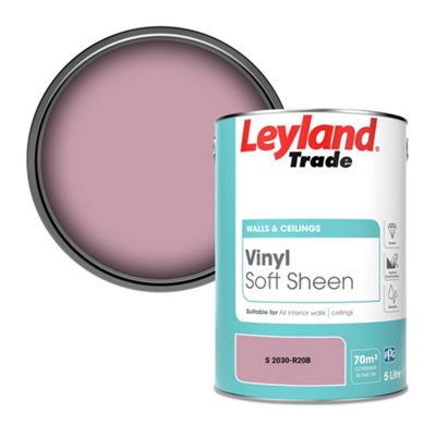 Leyland Trade Vinyl Soft Sheen Walls & Ceilings Emulsion Paint (S 2030-R20B) - 5L