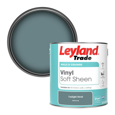 Leyland Trade Vinyl Soft Sheen Walls & Ceilings Emulsion Paint Twilight Stroll (PPG10-03) - 2.5L