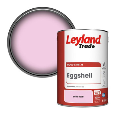 Leyland Trade Wood & Metal Eggshell Paint (0030-R30B) 5L