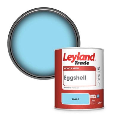 Leyland Trade Wood & Metal Eggshell Paint (0040-B) 1L
