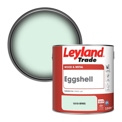 Leyland Trade Wood & Metal Eggshell Paint (1010-B90G) 2.5L