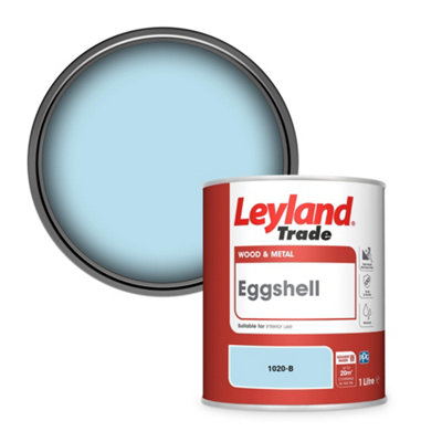Leyland Trade Wood & Metal Eggshell Paint (1020-B) 1L