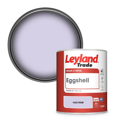 Leyland Trade Wood & Metal Eggshell Paint (1020-R50B) 1L