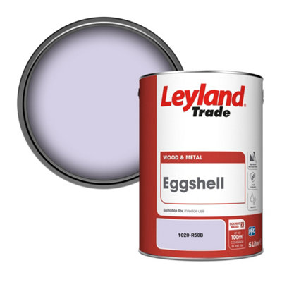 Leyland Trade Wood & Metal Eggshell Paint (1020-R50B) 5L