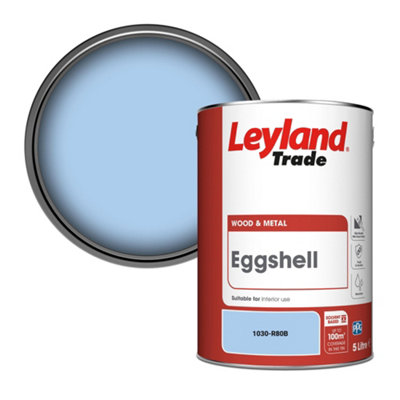 Leyland Trade Wood & Metal Eggshell Paint (1030-R80B) 5L