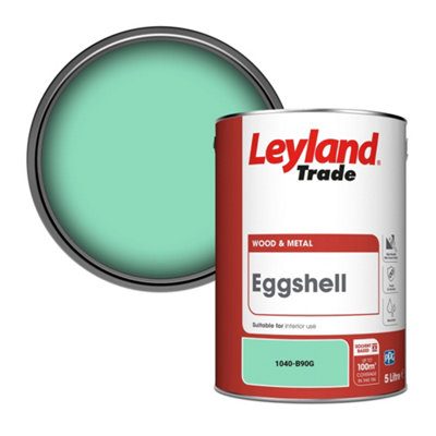 Leyland Trade Wood & Metal Eggshell Paint (1040-B90G) 5L