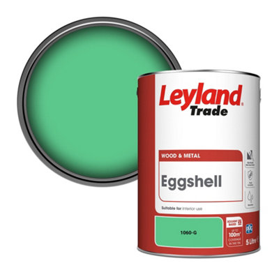 Leyland Trade Wood & Metal Eggshell Paint (1060-G) 5L