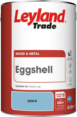 Leyland Trade Wood & Metal Eggshell Paint (2030-B) 5L