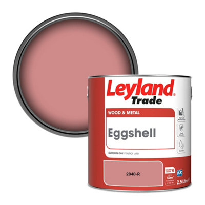 Leyland Trade Wood & Metal Eggshell Paint (2040-R) 2.5L